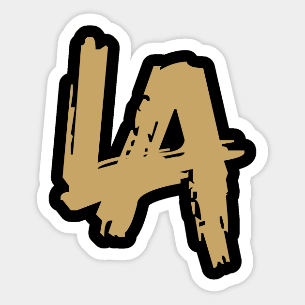 LA Proud Sticker by Friend Gate